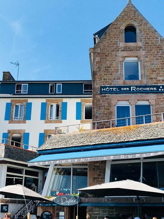 Hotel Des Rochers Perros-Guirec Exterior photo